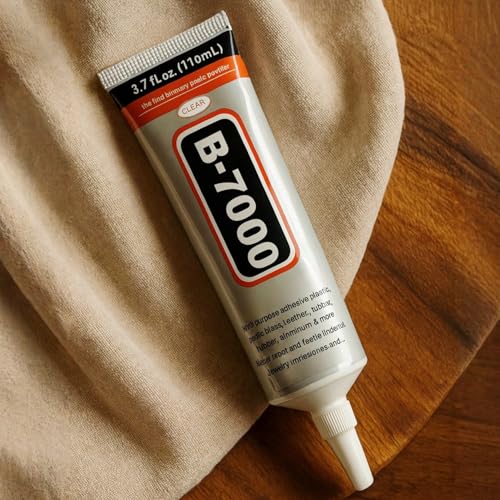 Image of B7000 (110ML /3.7fl.oz) Multi-Purpose Adhesive Glue - Ideal for Mobile Phones, Crystal Crafts, Jewelry, Beads, Clothing, Shoes, Fabrics, Screen Repair, Metal, Stone & Glass