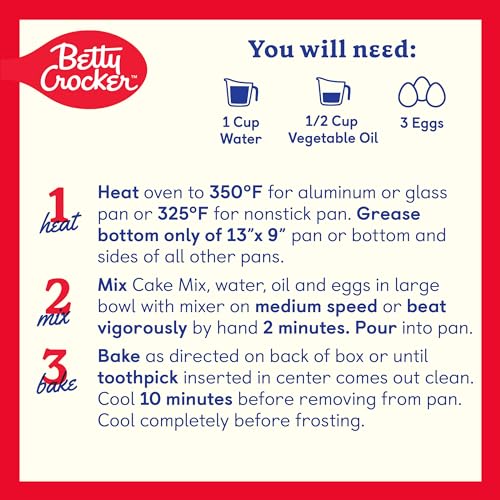 Image of Betty Crocker Favorites Super Moist, Chocolate Fudge, Cake Mix, 13.25 oz (Pack of 12)