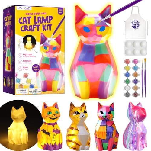 Diy-Laoese Kit De Pintura Lámpara, Luz Nocturna De Gato 3d, Arte Kits De Manualidades Niñas, Juegos Y Juguetes De Pintura Para Niños 4-12, Reg Diy-Laoese Kit De Pintura Lámpara, Luz Nocturna De Gato 3d, Arte Kits De Manualidades Niñas, Juegos Y Juguetes De Pintura Para Niños 4-12, Reg