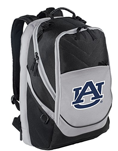 Image of Broad Bay Auburn Tigers Backpack | Official Auburn University Logo, Padded Laptop Computer Section, Premium 600 Denier Nylon Fabric,