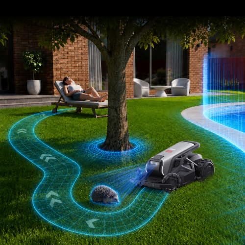Image of TRON SE Robot Lawn Mower,Wire-Free for 0.37 Acre,65% Slope