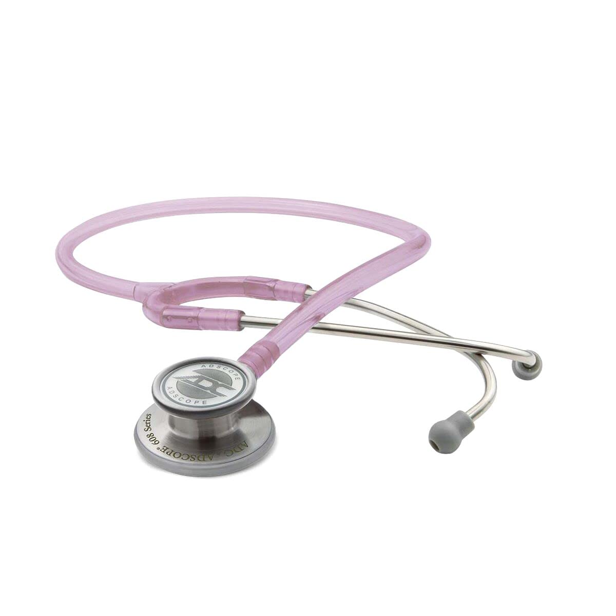 ADC Adscope 608 - Stetoscopio clinico con testina convertibile - Quarzo rosa