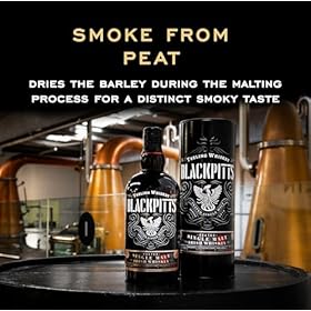 Teeling Blackpitts Peated Single Malt Irish Whiskey with Gift Box, 46% ABV, 70cl, Matured in Ex-Bourbon Casks and Ex-Sauternes White Wine Casks, 700ml Teeling Blackpitts Peated Single Malt Irish Whiskey with Gift Box, 46% ABV, 70cl, Matured in Ex-Bourbon Casks and Ex-Sauternes White Wine Casks, 700ml – Teeling