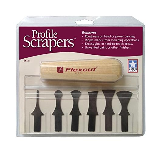 FLEXCUT Wood Carving Tool Set with Interchangeable Bits