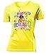 Produktbild Schlager Kostüm Frauen T-Shirt Karneval Fasching Motto Schlager Party Geschenk Geburtstag Karnevalskostüm Gruppenkostüm Paar Disco deko Brille