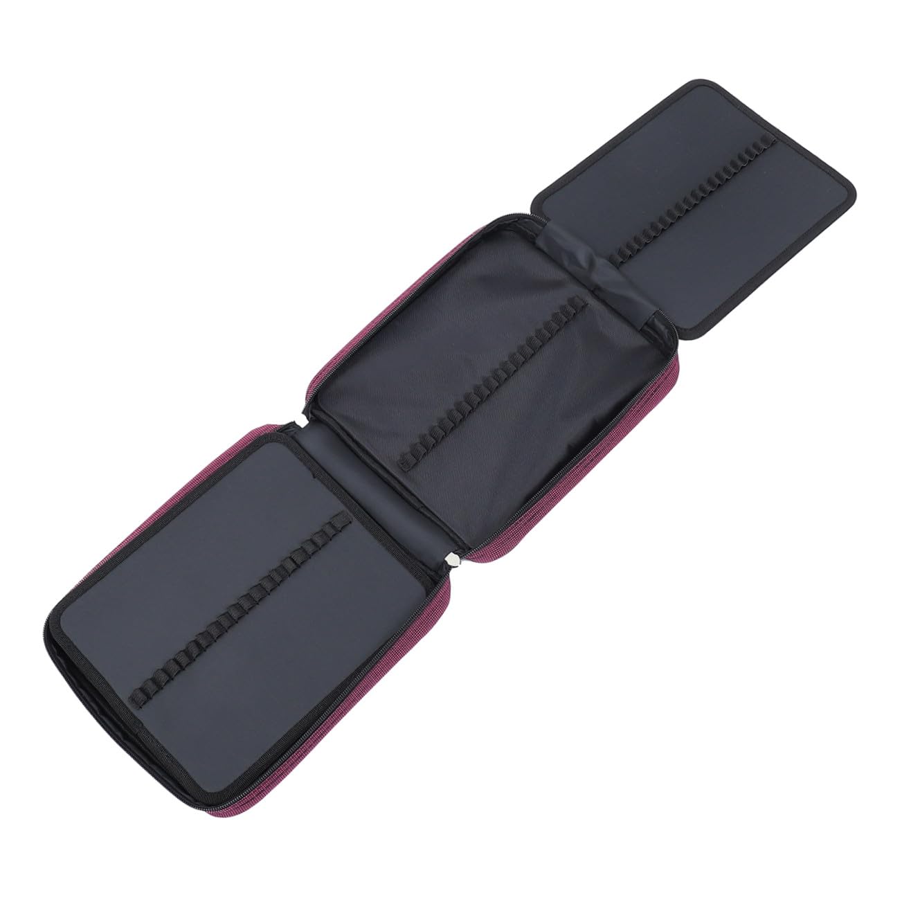 Hohopeti Astuccio Portapenne Con Cerniera Manico in Materiale Robusto Design Multitasche Porta Cancelleria Per Studenti E Artisti