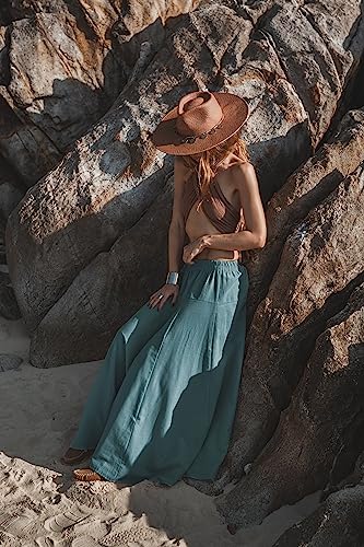 Women's Boho Maxi Midi Skirt Aurora Bohemian Long Organic Cotton4
