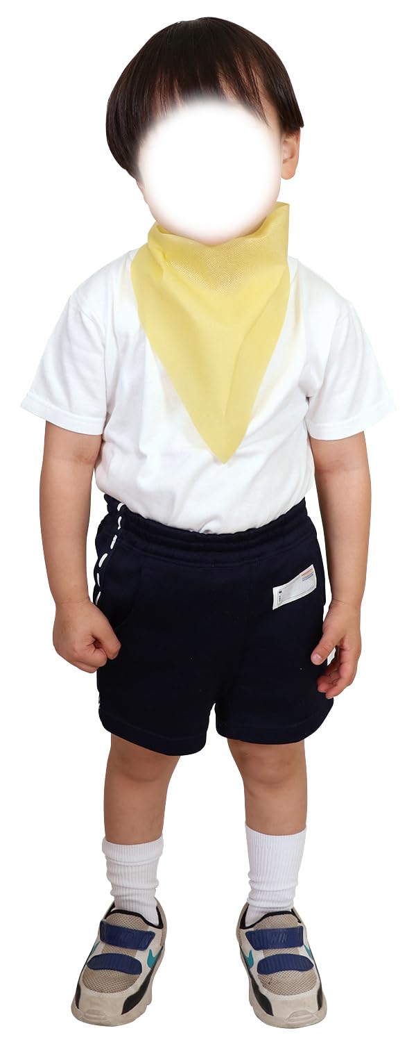 Amazon.co.jp: [アーテック] ワンタッチスカーフ 薄黄 14750 運動会