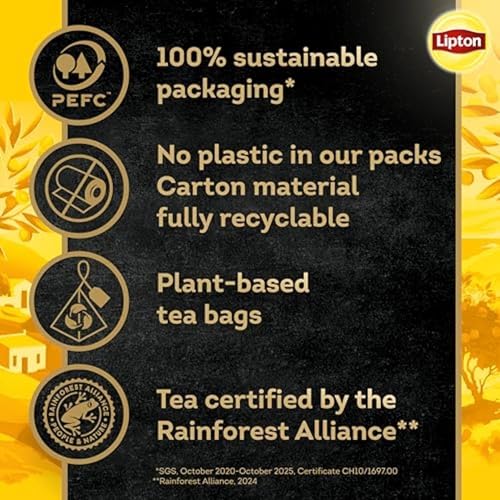 Lipton Peach & Mango Black Tea (Pack of 3)