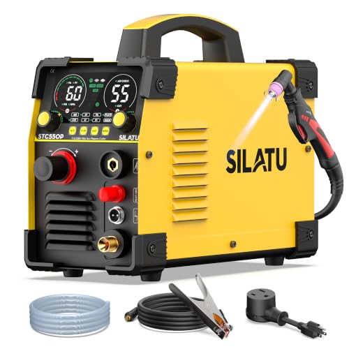 SILATU 55A Plasma Cutter with Pilot Arc and Dual Voltage