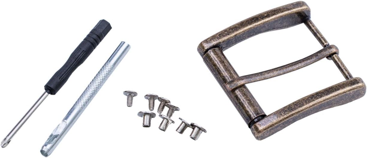 1.5" (38mm-40mm) Belt Buckle Roller Single Prong Heavy Duty Belt Buckle Multicolor - Image 4