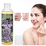 Aceite portador de semilla de uva 118ml, aceite portador Pure Nature, aceite hidratante para el cuidado del cabello en el cuerpo