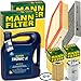 Produktbild Mann Inspektionspaket + 5L ARAL 5W-30 Motoröl passend für A1 8X 2.0 TDI