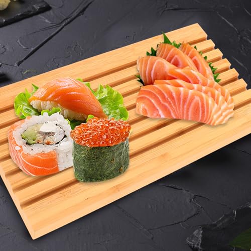 Plato para servir sashimi estilo japonés PRETYZOOM miniatura 5