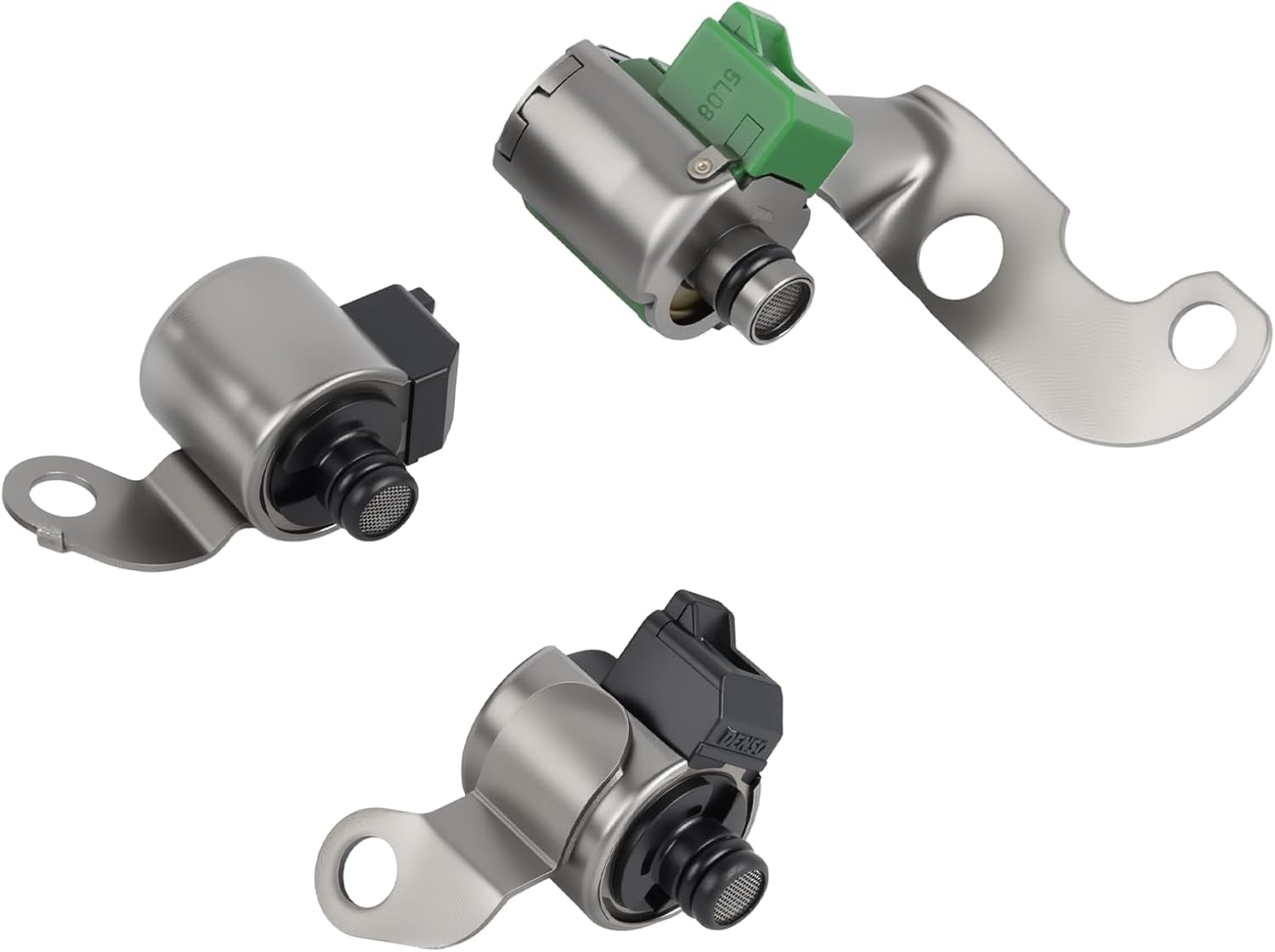 35250-12010 Transmission Shift Solenoid Kit S1 & S2 & SL Compatible with 2003-2006 Toyota Corolla 1.8L, Toyota Matrix 1.8L L4, Replaces A245E A246E 35250-12020 35250-12030