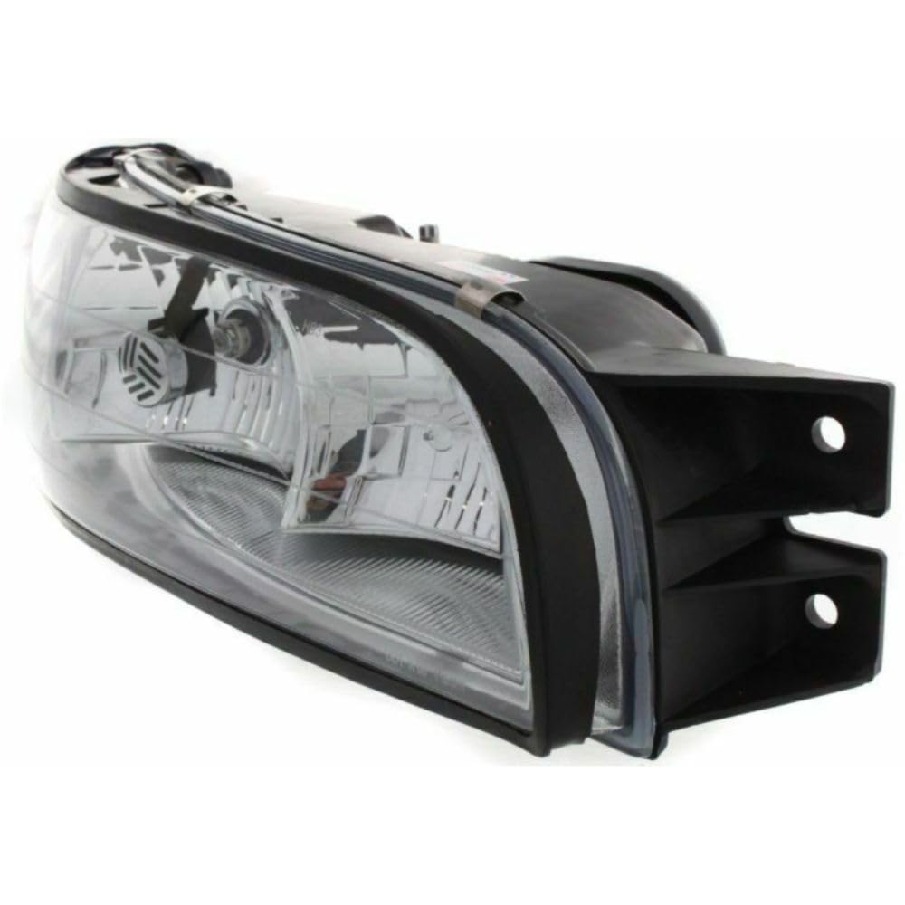 Amazon.com: Hannahcos Headlight Driver Passenger Side Clear W/Bulb 