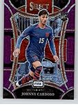 2023-24 Panini Select FIFA Purple Mojo #167 Johnny Cardoso Mezzanine United States Soccer Futbol Trading Card