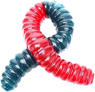 World's Largest Gummy Worm (Cherry/Blue Raspberry)