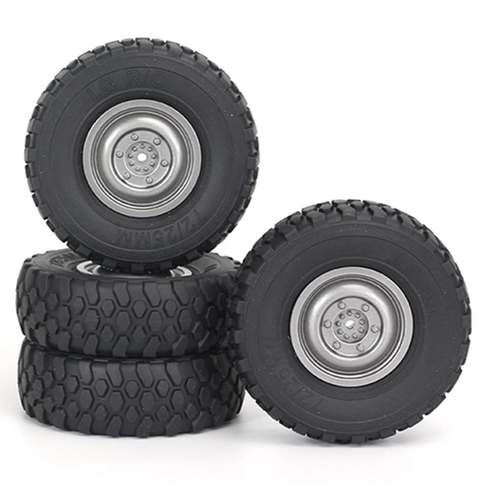 Veciado 4Pcs 72mm Soft Tire Wheel for MN D90 MN98 MN99S C14 C24 C34 B14 B24 LDRC P06 RC Car Upgrade Parts Accessories - Image 3