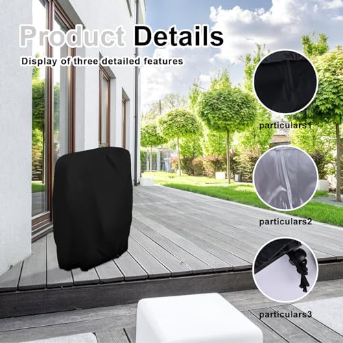 Vegena Funda protectora para sillas plegables y apilables de jardín 6