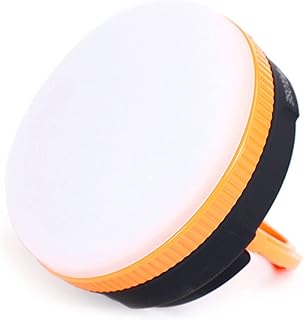 KOMBIUDA Lámpara Camping Emergencia Led Linterna Colgante Resistente Amarilla Recargable Portátil