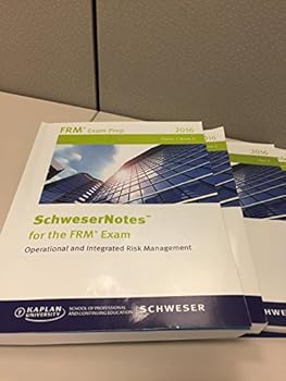 Mass Market Paperback FRM 2016 Part 2 Schweser Study Notes Book 1-4 + Practice Exams + Quick Sheet Book