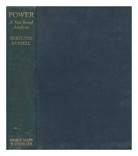 POWER: A NEW SOCIAL ANALYSIS. B000HFONIS Book Cover