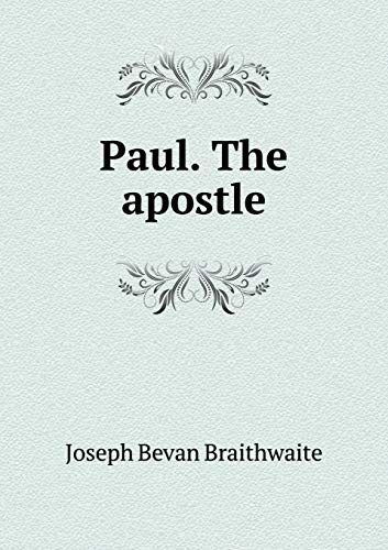 Paul. The apostle 5519259100 Book Cover
