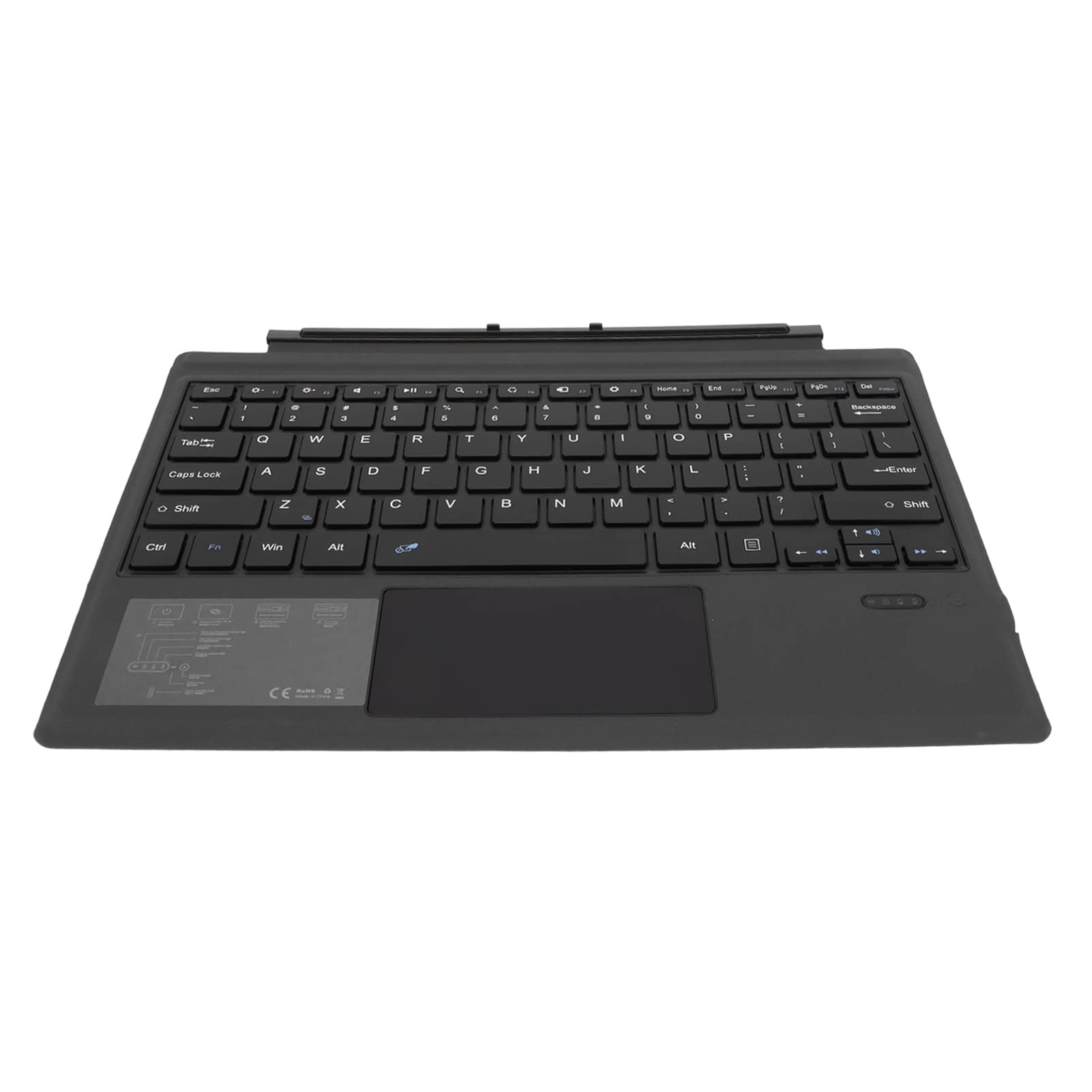 Teclado inalámbrico bluetooth con panel táctil para solucionar la falta de espacio 8