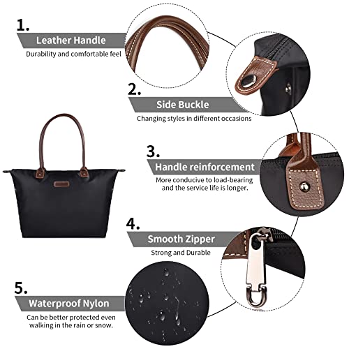 NOTAG Dameshandtas, waterdicht, van nylon, schoudertas, reistas, strandtas, shopper - Image 6