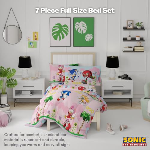 image for Franco Sonic The Hedgehog Girl Anime Kids Bedding Super Soft Comforter