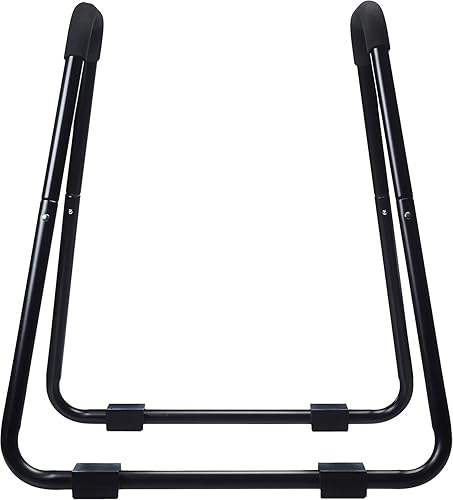 Soporte de barra de inmersión Estación de fitness para entrenamiento de fuerza Prensa Negro