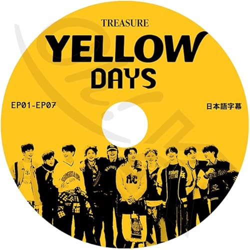 K-POP DVD TREASURE YELLOW DAYS EP01-EP07 日本語字幕あり TREASURE トレジャー KPOP DVDのサムネイル