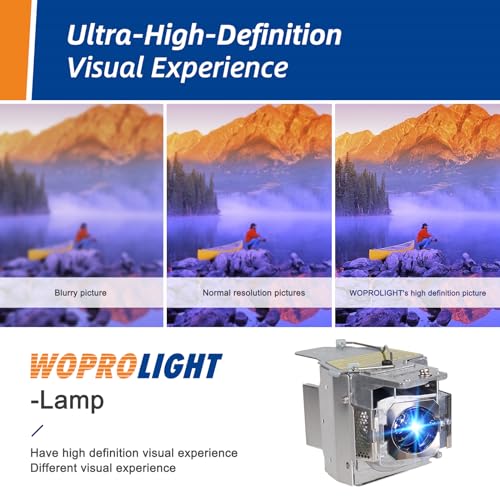 Lámpara de repuesto para proyector Smart Board 60wi Woprolight miniatura 3