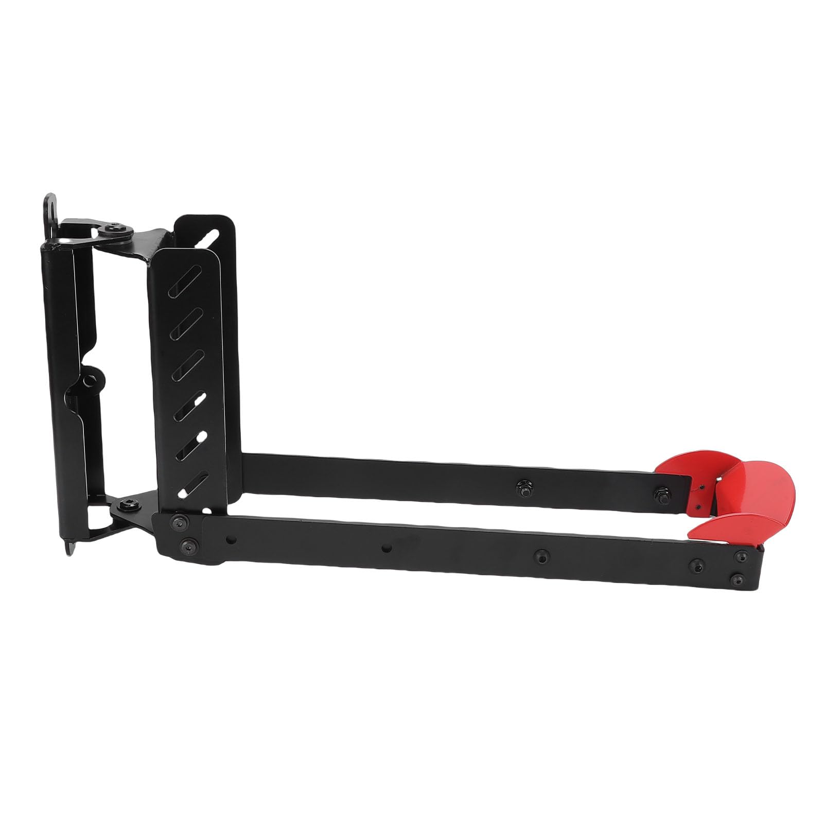 Yctze Soporte de Pared para Portabicicletas que Ahorra Espacio - Colgador Vertical para Bicicletas para Camionetas, Vehículos Recreativos y Almacenamiento en Garaje - Diseño Ajustable y Giratorio para