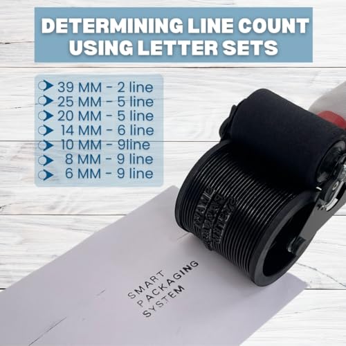 Image of SMART PACK Handy Coder Machine for Batch No. MFG. MRP. EXP. Date Printing on Laminated and without Laminate Carton Box | Handheld Coder Printer | Coder Size - 4 INCH With 8MM Letter Set