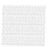 Holibanna 200Pcs Adjustable Mask Buckle Extension Hook for Ear Protection Anti-Slip Mask Hanger Compatible with Ear-Mounted Masks for Running Hiking and More