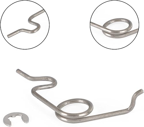 Miniatura 2 de MAD HORNETS Reemplazo de reparación de resorte de puerta de gas Muelle de bolsillo de puerta de combustible de acero inoxidable 77305-0C050,