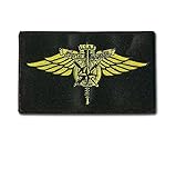 Bayonet Design - USA USAF Special Warfare Embroidered Patch Hook and Loop Fastener Backing Emblem with Merrowed Edge for Veterans Chest Rig - US Air Force - Special Operations