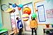 Fun Express Inflatable Solar System Model Kit - 10 Piece Educational Space Toys Set with Planets & Sun for Kids | Perfect for Science Classroom Decor, Space Themed Party Decorations & Bedroom Display