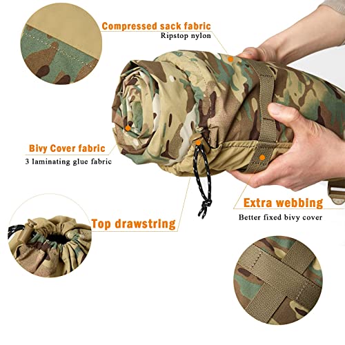 Akmax.cn Bivy Cover Sack For Military Army Modular Sleeping Bags, Multicam #TOP3