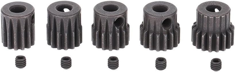 5pcs RC Pinion Gear Set 32P 1/10 RC Car Brushed Brushless Motor Gears 5mm 13T 14T 15T 16T 17T Combo Set
