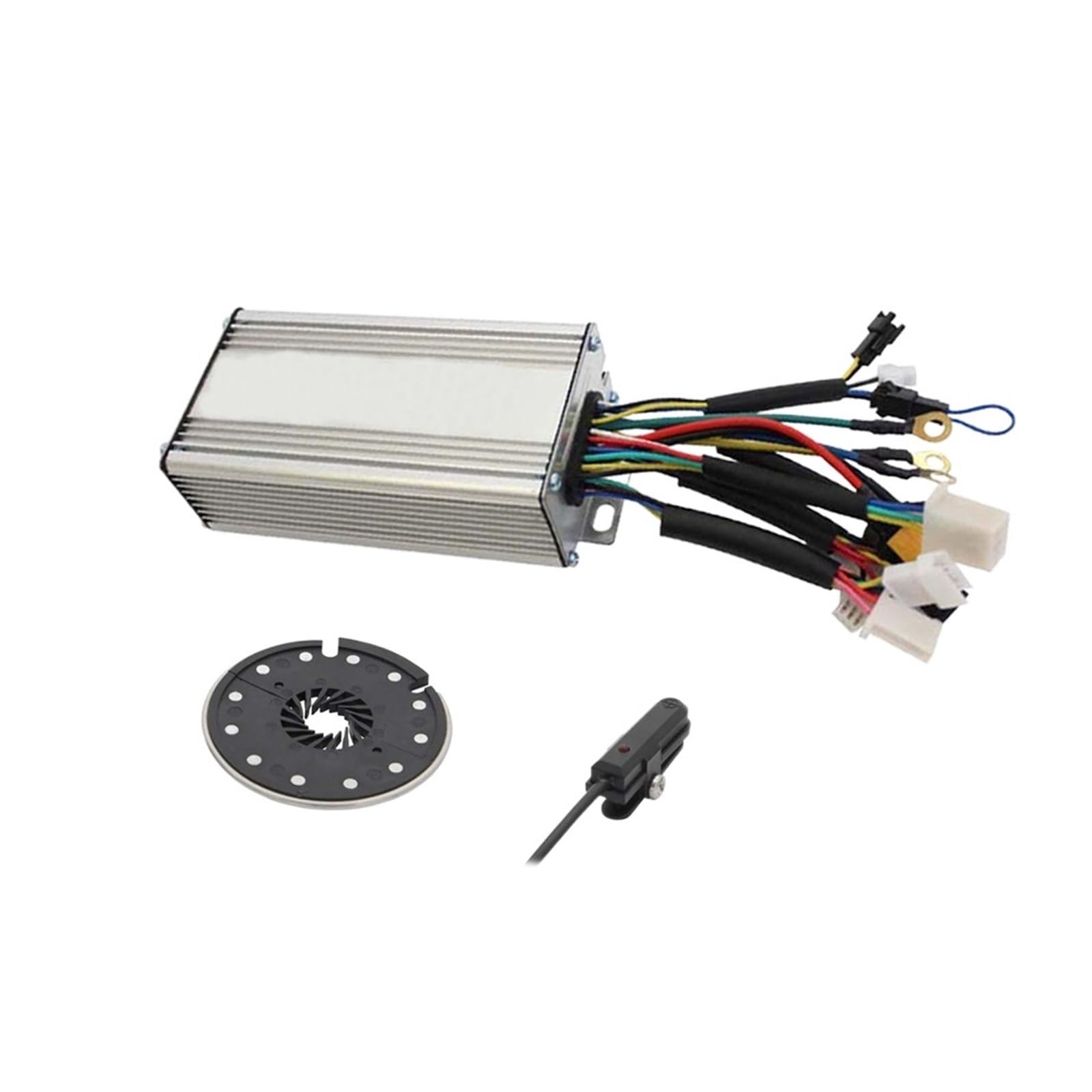 Sterownik do roweru elektrycznego, sterownik 36 V, 48 i 500 W, czujnik momentu obrotowego, asystent Pedelec/rower typu split