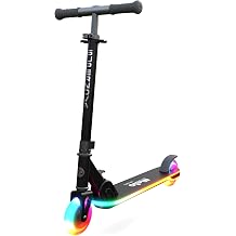 Melo Supernova Superbright LED Folding Kick Scooter for Kids 5 Years and Up