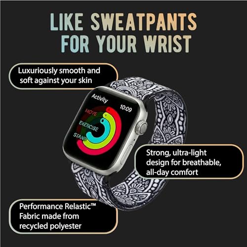 Braxley Bands for Apple Watches - Stretchy and Washable - Adjustable with Apple Watch Bands for Women & Men - Compatible with Apple Watch Series SE Ultra 9 8 7 6 5 4 3 2 1 by Braxley - Used condition - Image 2