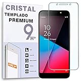 REY Protector de Pantalla para VODAFONE Smart N9 Lite, Cristal Vidrio Templado Premium REY Protector de Pantalla para VODAFONE Smart N9 Lite, Cristal Vidrio Templado Premium