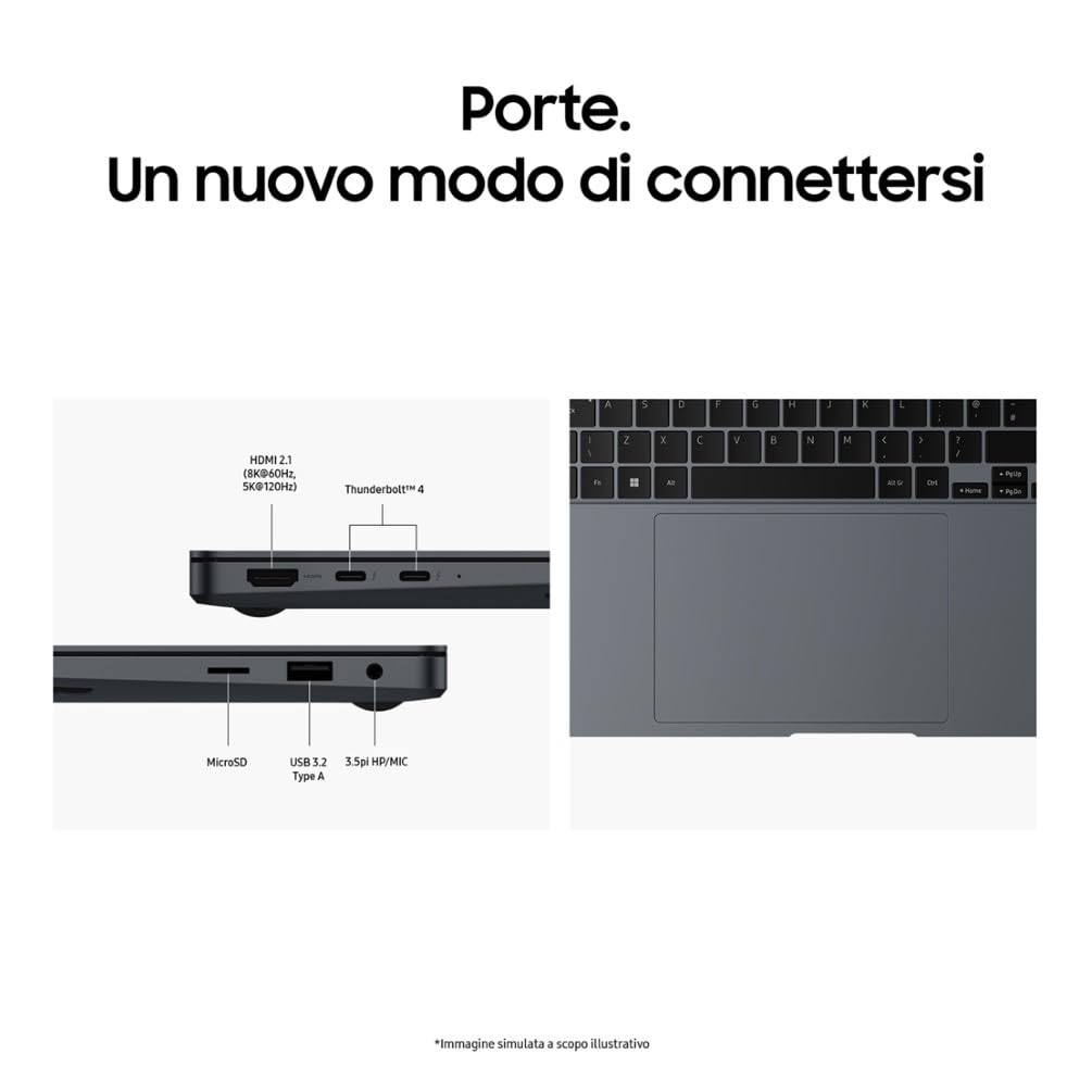 Samsung Galaxy Book4 Ultra, Intel® Core™ Ultra 9 Processor, 32GB RAM, 1TB, Laptop 16" Dynamic AMOLED 2X touch, Windows 11 Home, Moonstone Gray