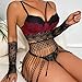 Fashion Sexy Lingerie Tassel Skirt Sleeve Bra Set Large Womens Sexy Lingerie lingerie set sexy (Black, S)