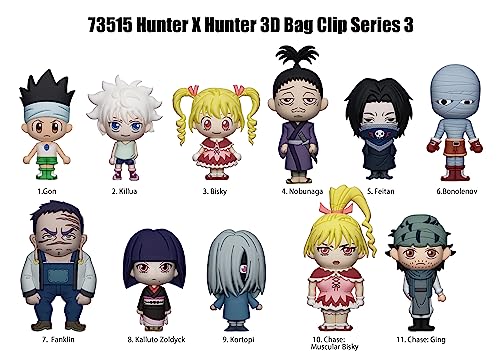 Hunter X Hunter 3D Foam Bag Clip Series 32