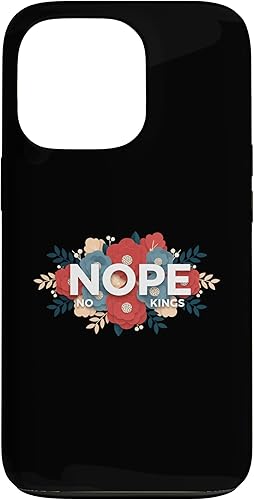 Miniatura 10 de Nope, No Kings Floral Statement Art Print for Makers Case for iPhone 11 Pro Max
